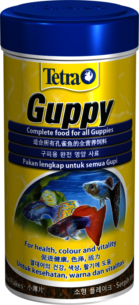 Tetra Guppy Mini Flakes 250ml