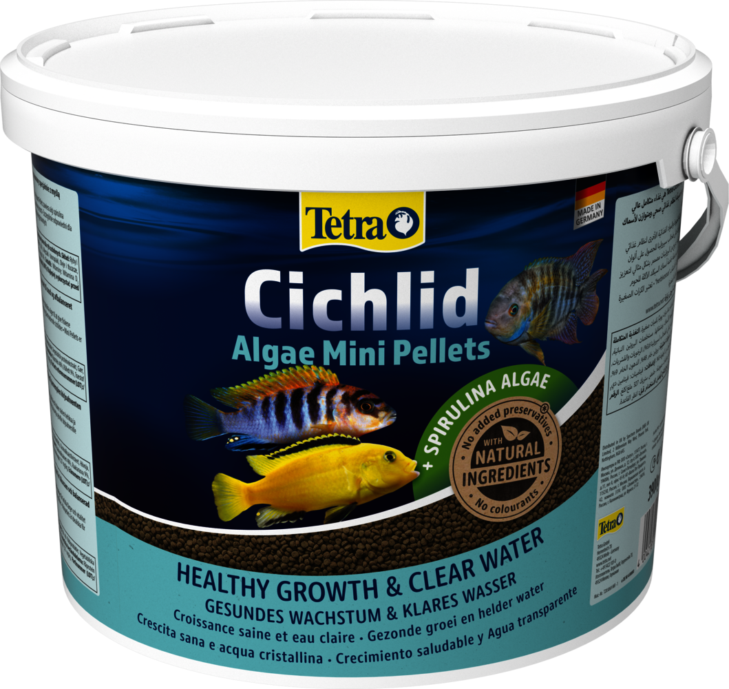 Tetra Cichlid Algae Mini Pellets 10L