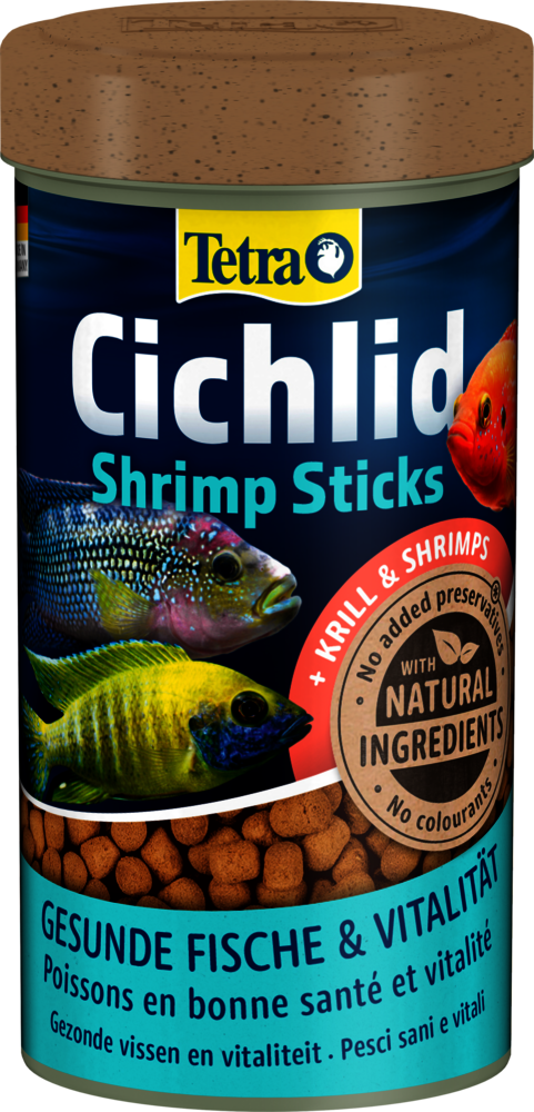 Tetra Cichlid Shrimp Sticks 250ml 