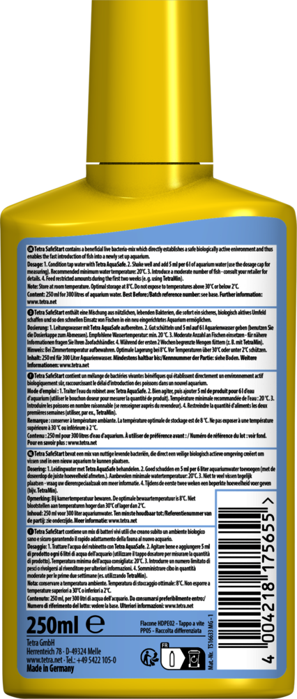 Tetra SafeStart Bacteria 100ml 
