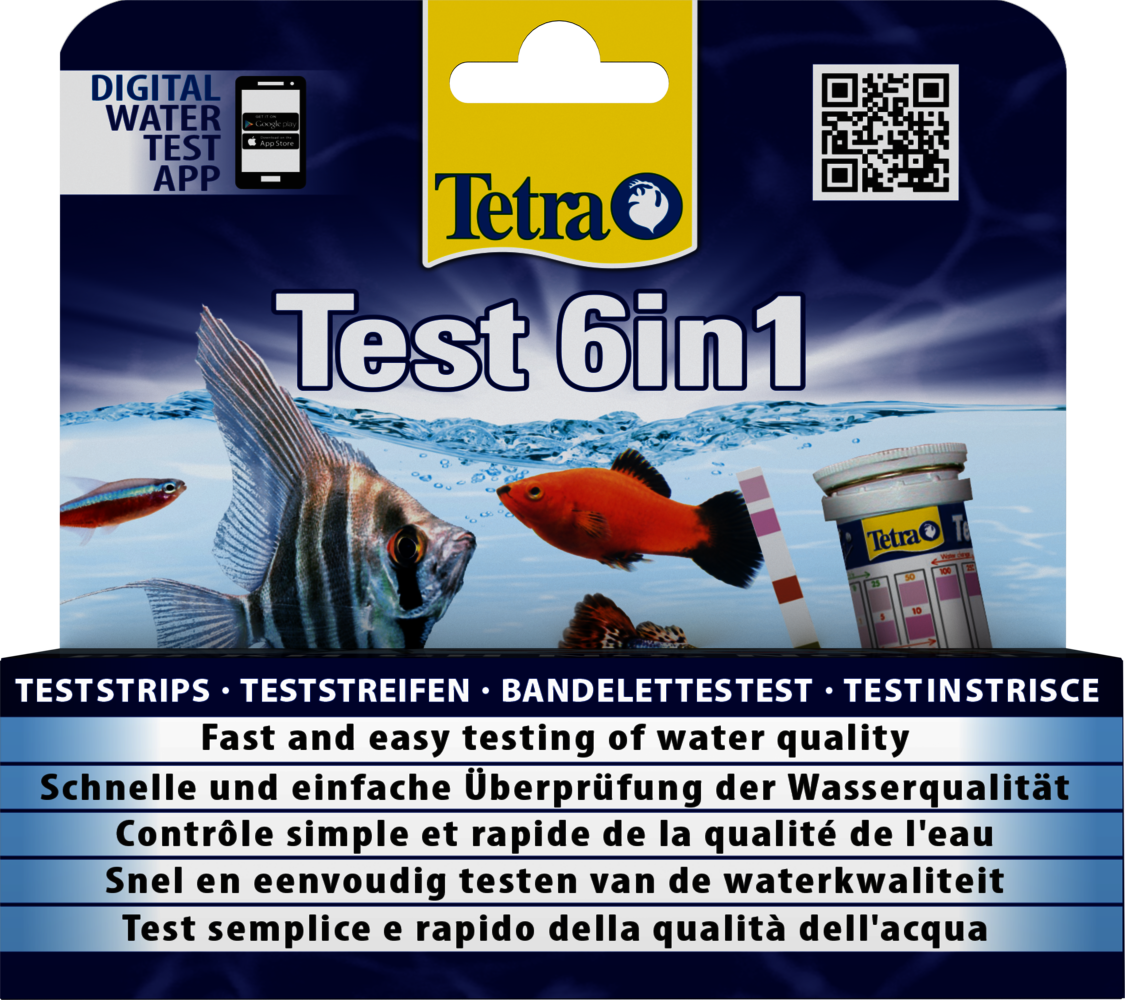 Tetra Test 6in1 25 strips