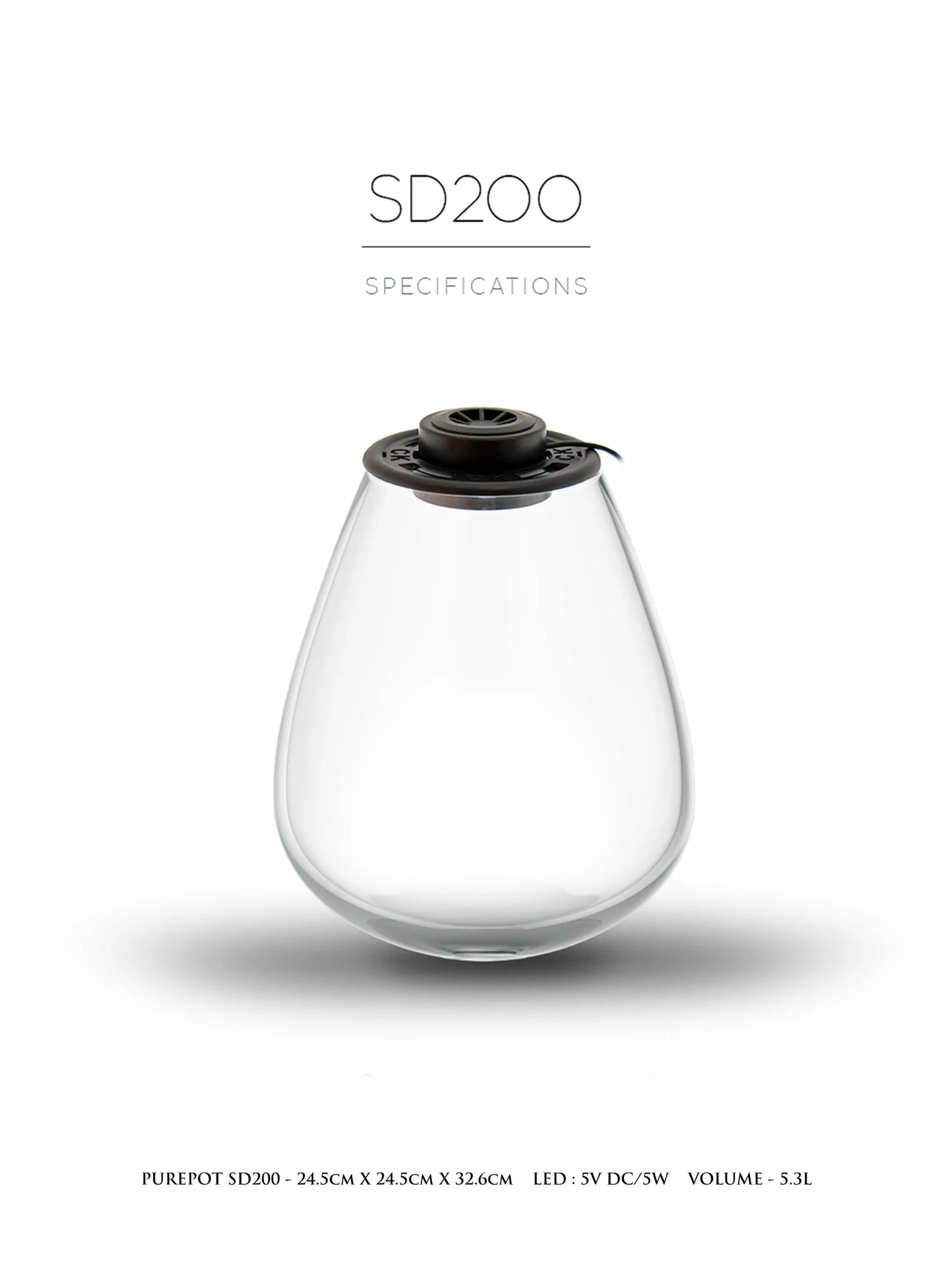 NETLEA TERRARIUM OVAL WTH LIGHT