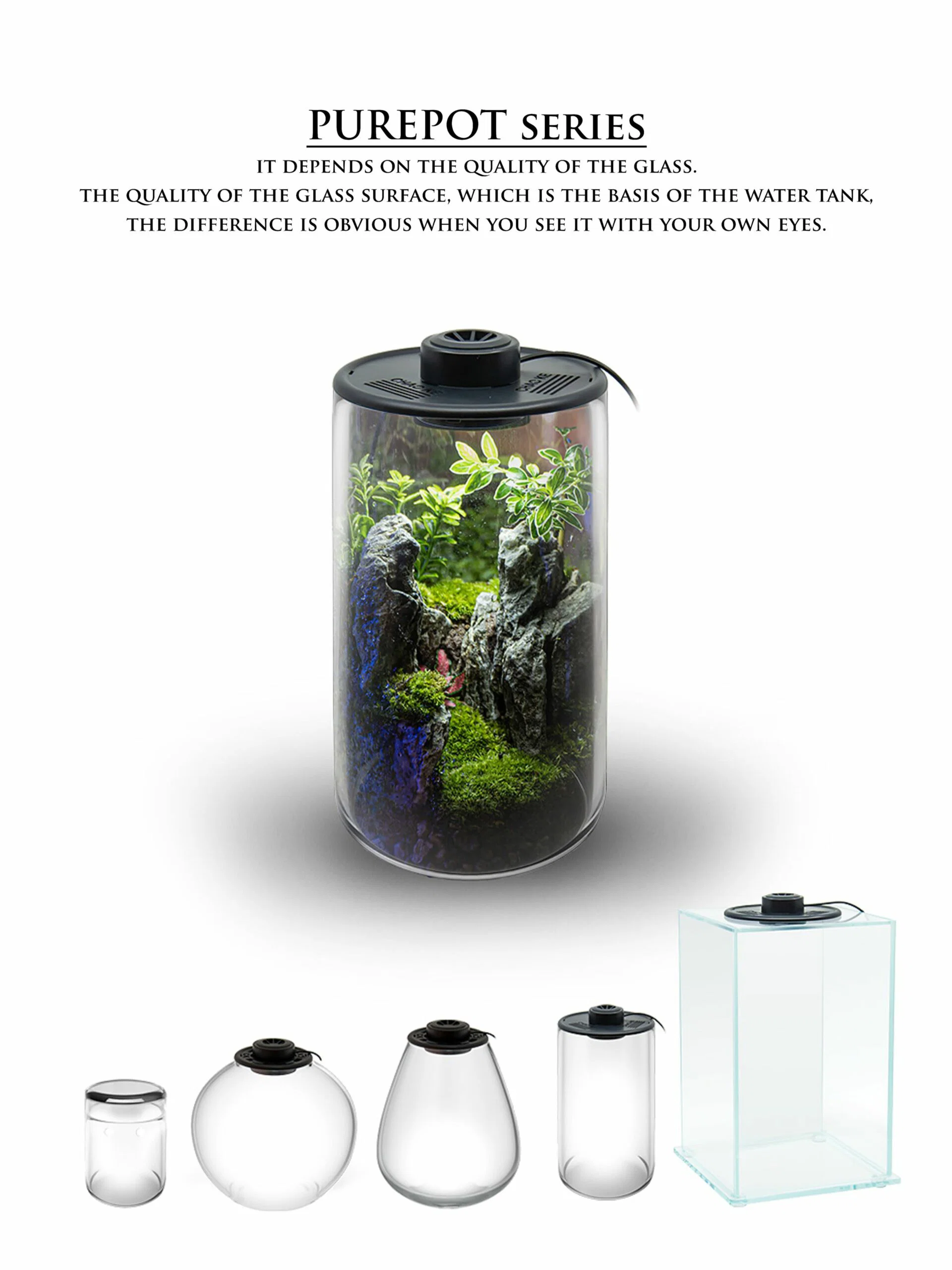 NETLEA TERRARIUM CYLINDER WTH LIGHT