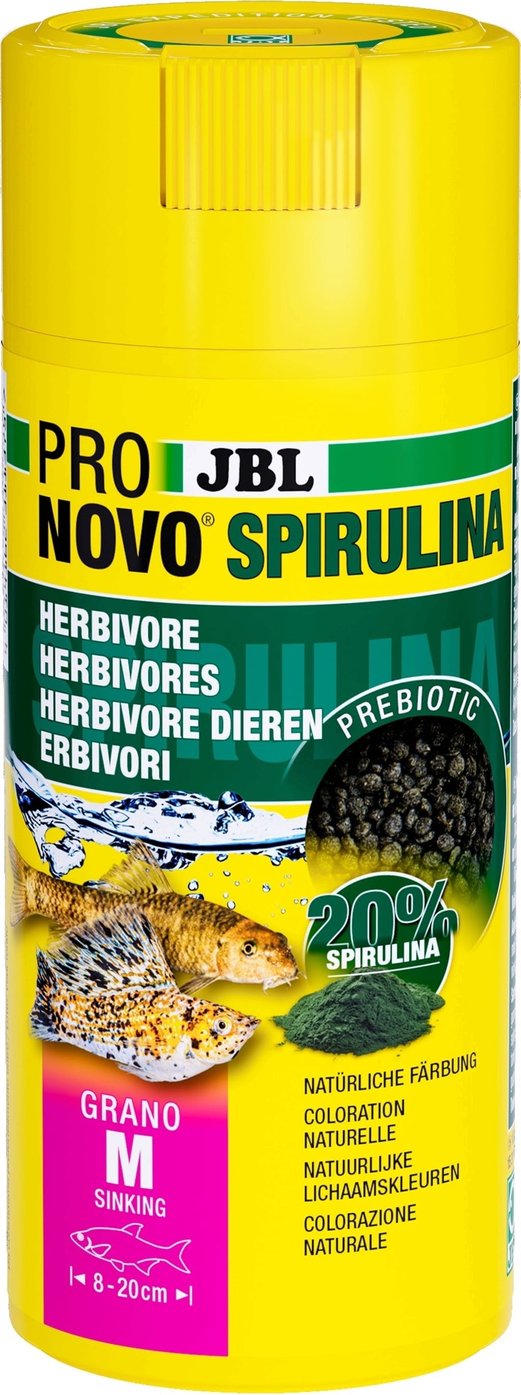 JBL PRONOVO SPIRULINA GRANO M 250ML