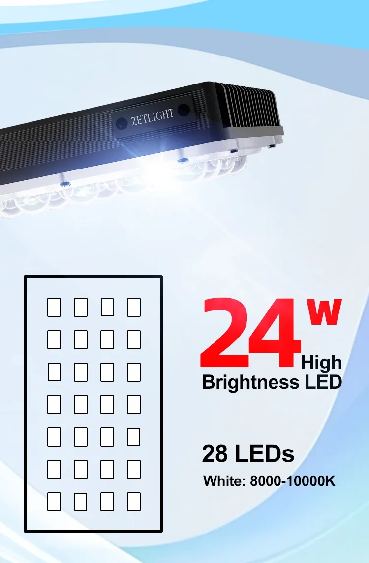 Zetlight E3 FRESH WATER 24W