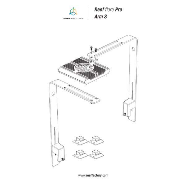 RF REEF FLARE PRO ARM S (BLACK)