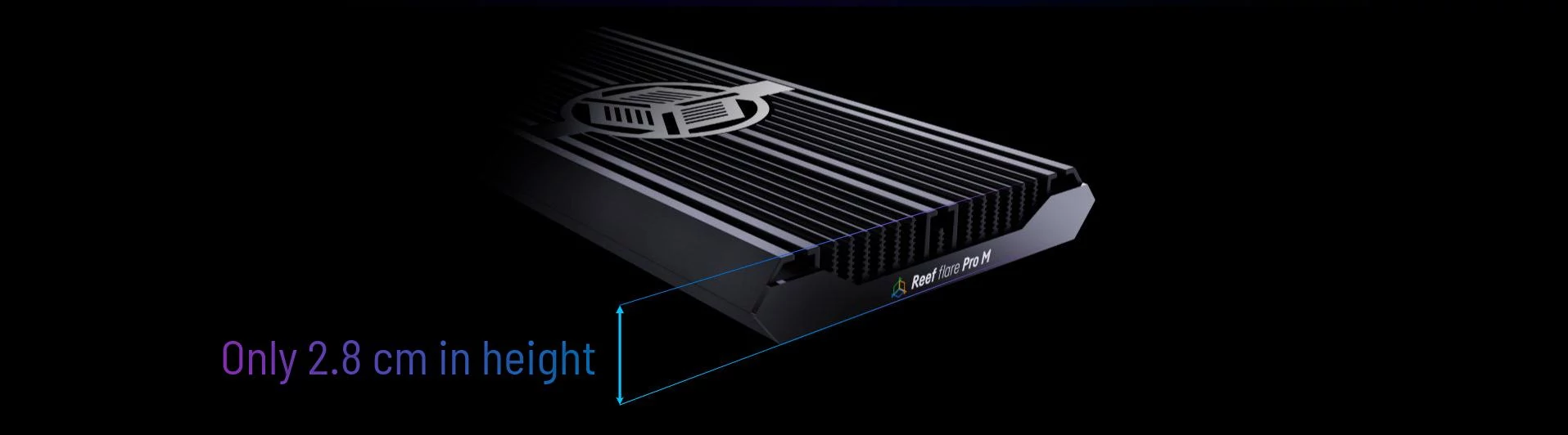 RF REEF FLARE PRO S BLUE (BLACK)