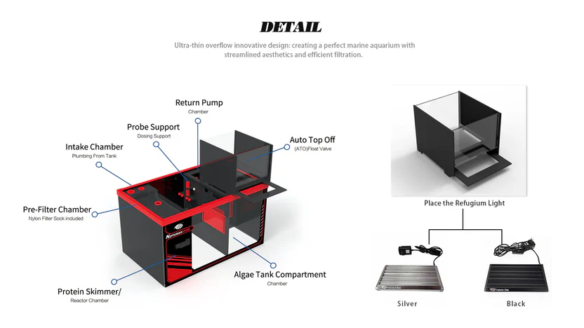 NEPTUNIAN AQUARIUM M-PRO120 BLACK