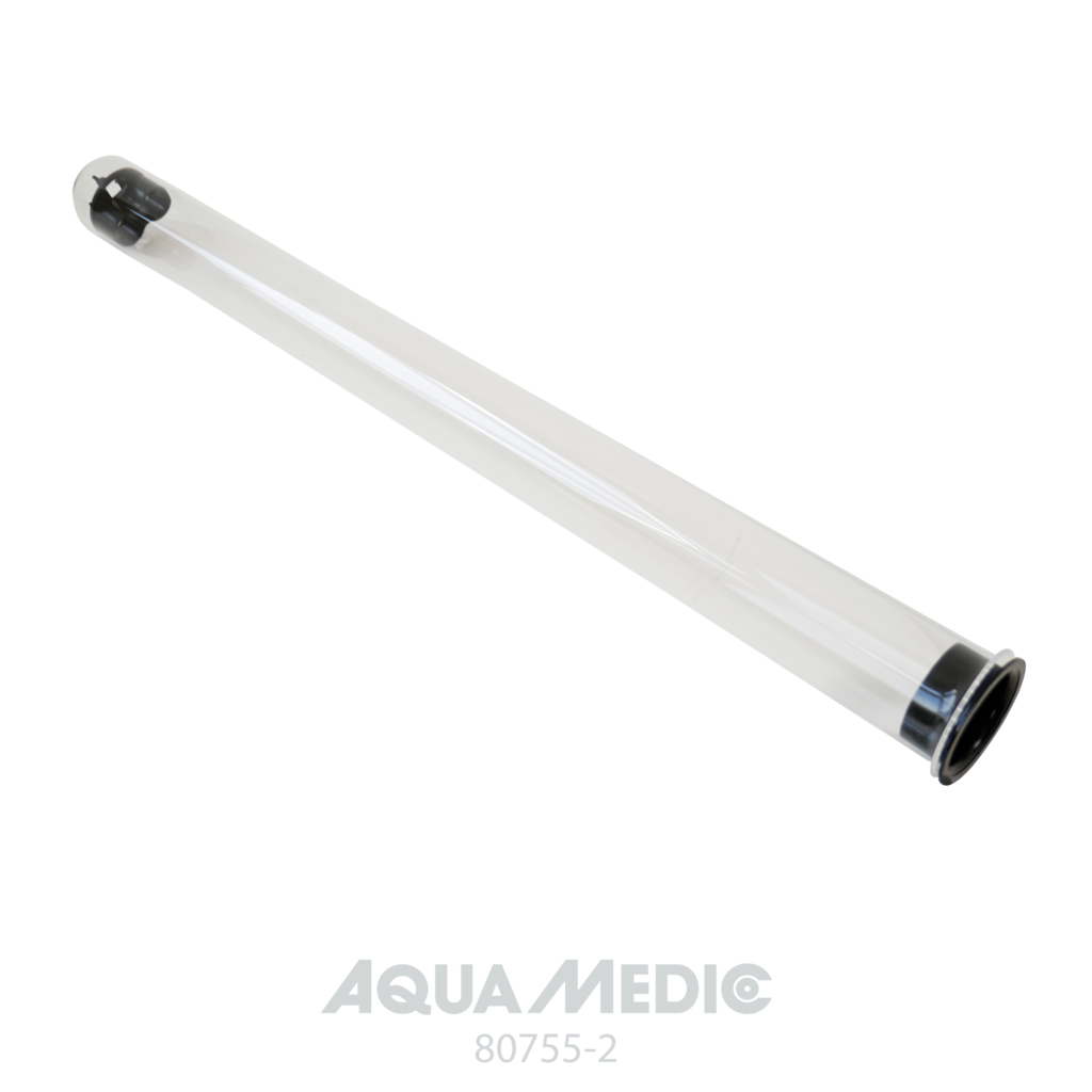 Quartz tube incl. adjustment piece and holder f. O-ring Helix Max 2.0, 55 W