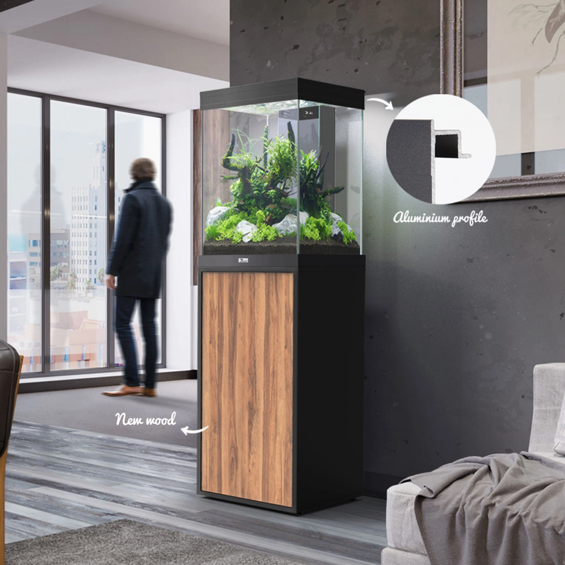 AQ. AQUA TOWER 163 BLACK