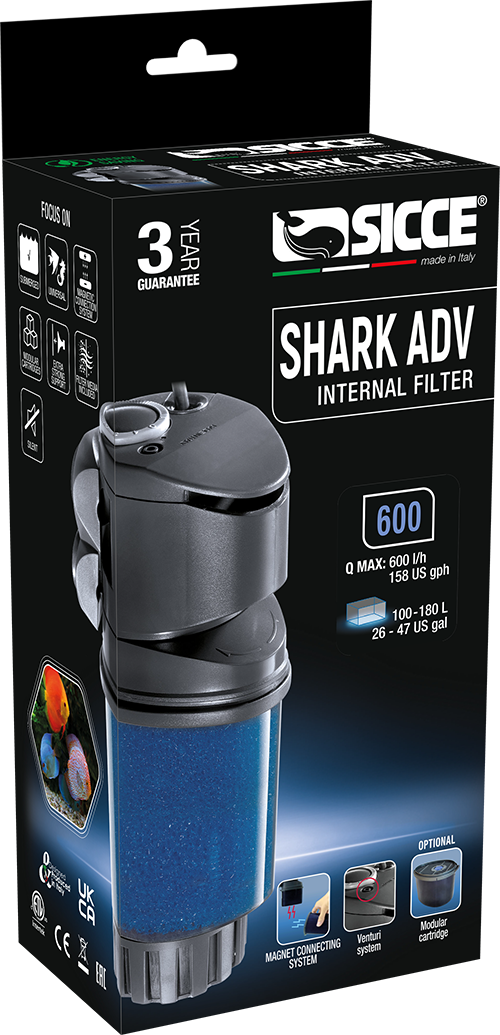 SICCE INTERNAL FILTER SHARK ADV  600