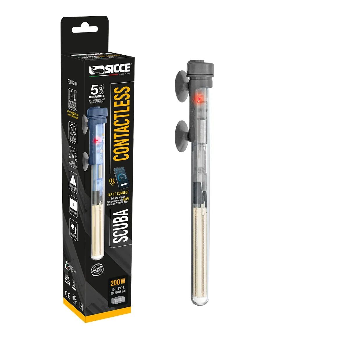 Sicce Scuba Contactless Heater 200W