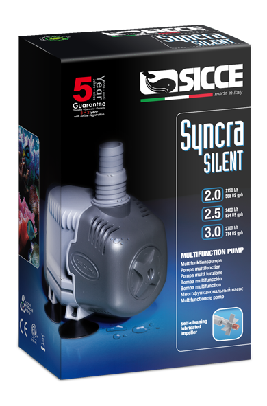 SICCE SYNCRA 2.5 220-240V/50HZ 2.2M 2P EU