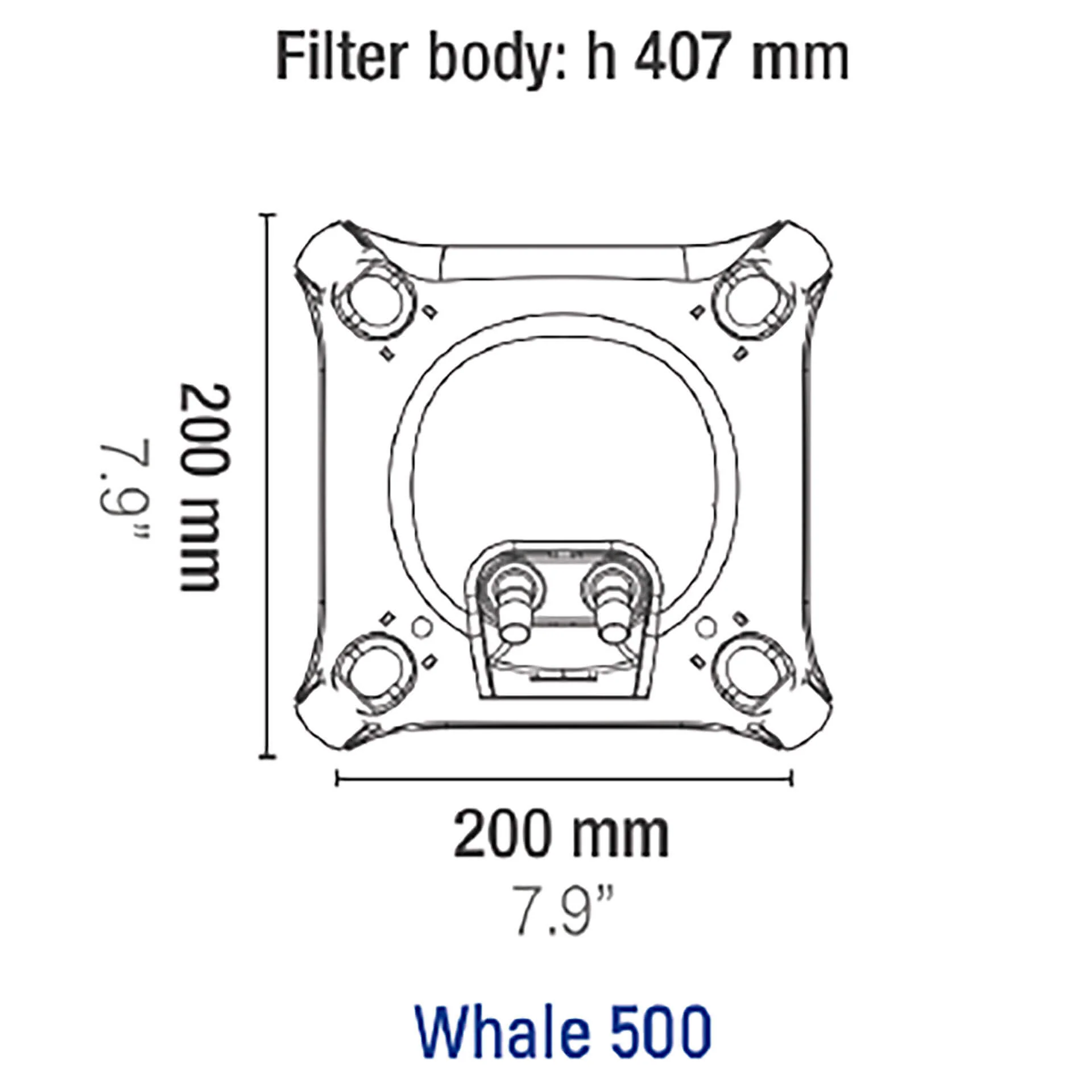 Sicce Whale 500 – 1300L Black