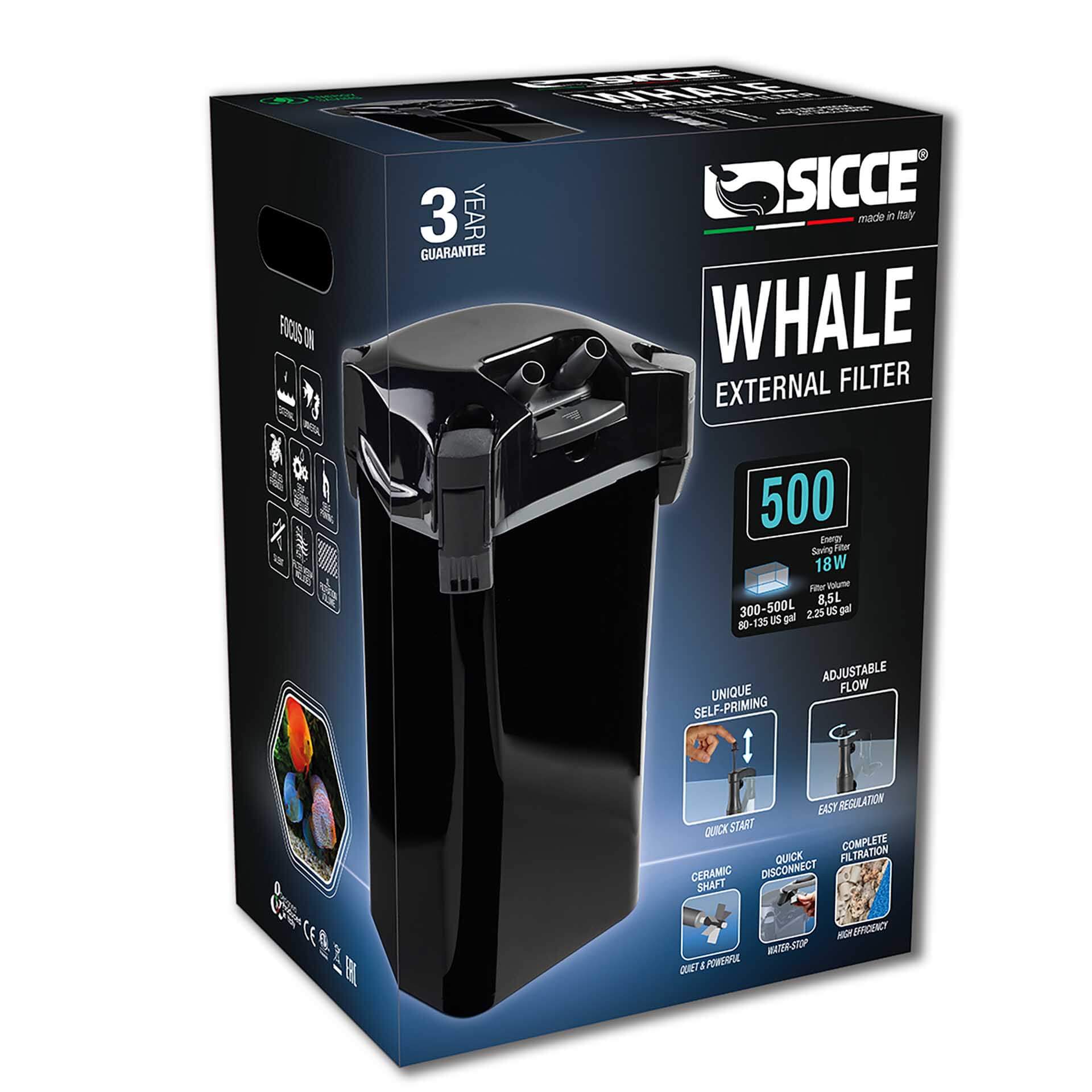 Sicce Whale 500 – 1300L Black