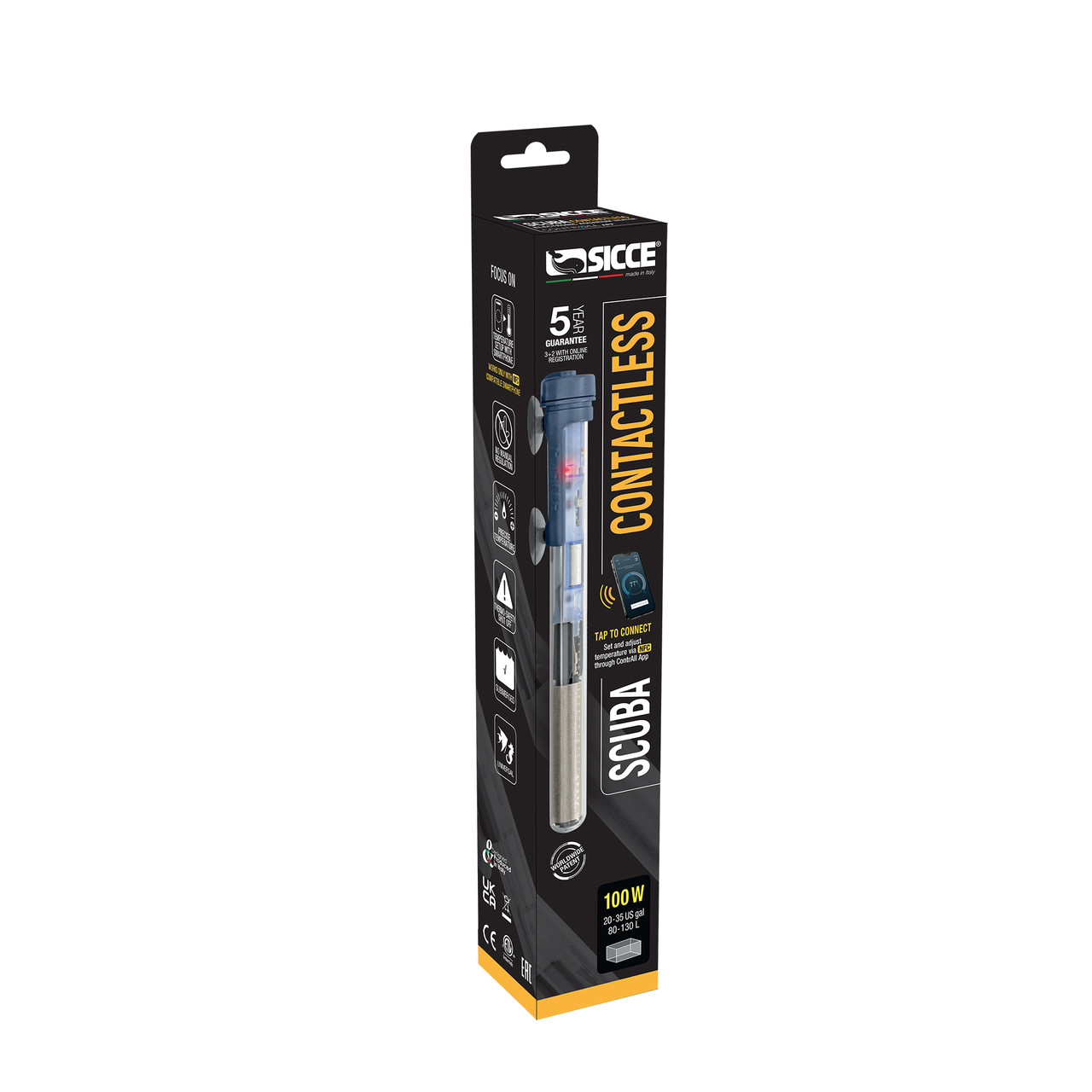 Sicce Scuba Contactless Heater 100W
