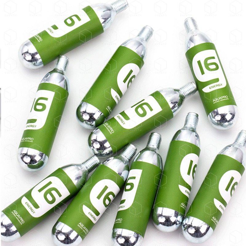 AP CO2 BOTTLE 16G × 4 BOTTLES