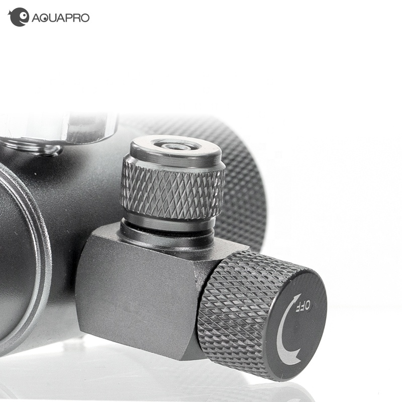 AP CO2 REGULATOR-DUAL GAUGE W21.8