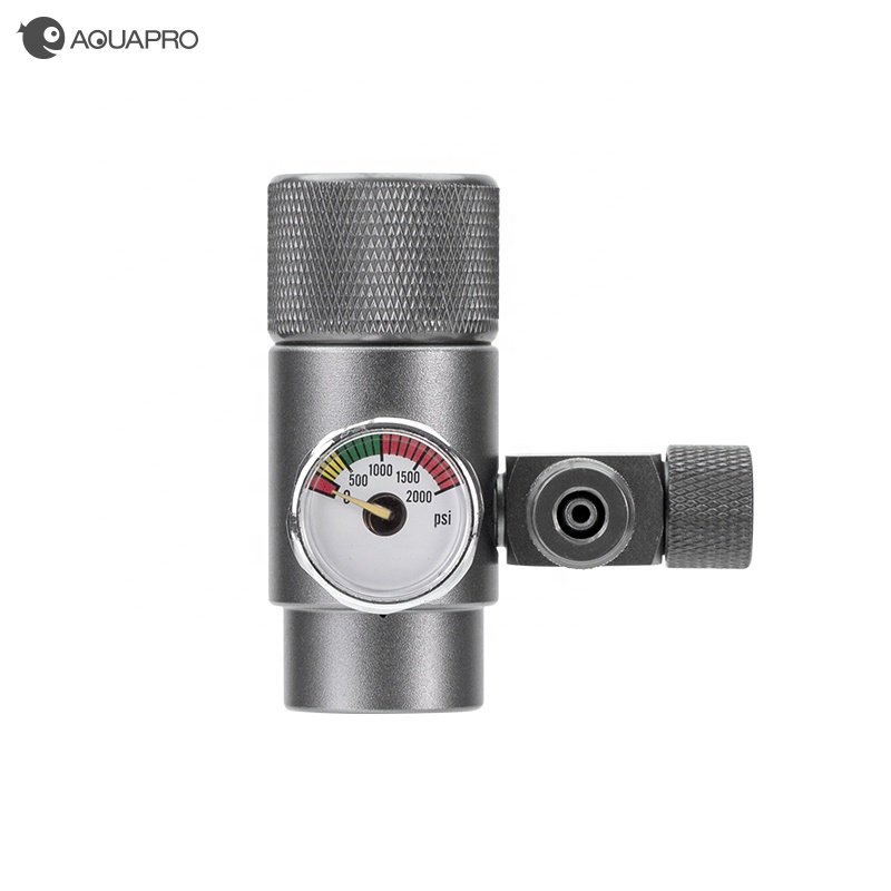 AP CO2 REGULATOR-SINGLE GAUGE W21.8