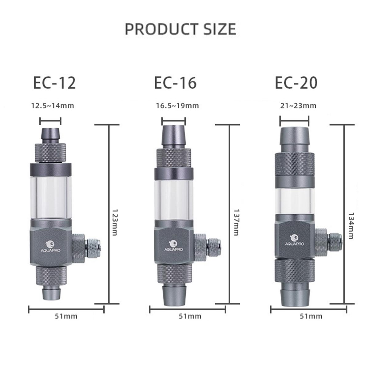 AP EXTERNAL CO2 DIFFUSER 12MM