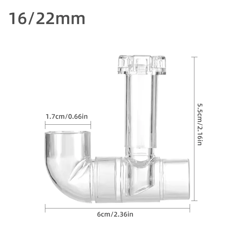 AP OUTFLOW SKIMMER CLEAR 16MM