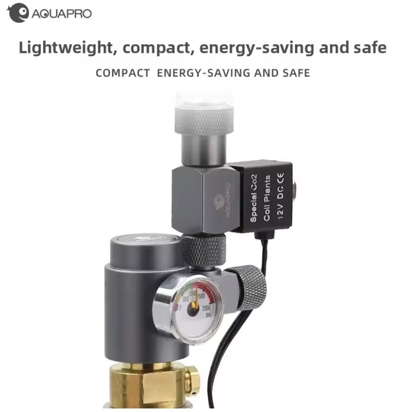 AP SOLENOID VALVE 12V WITH BUBBLE COUNTER