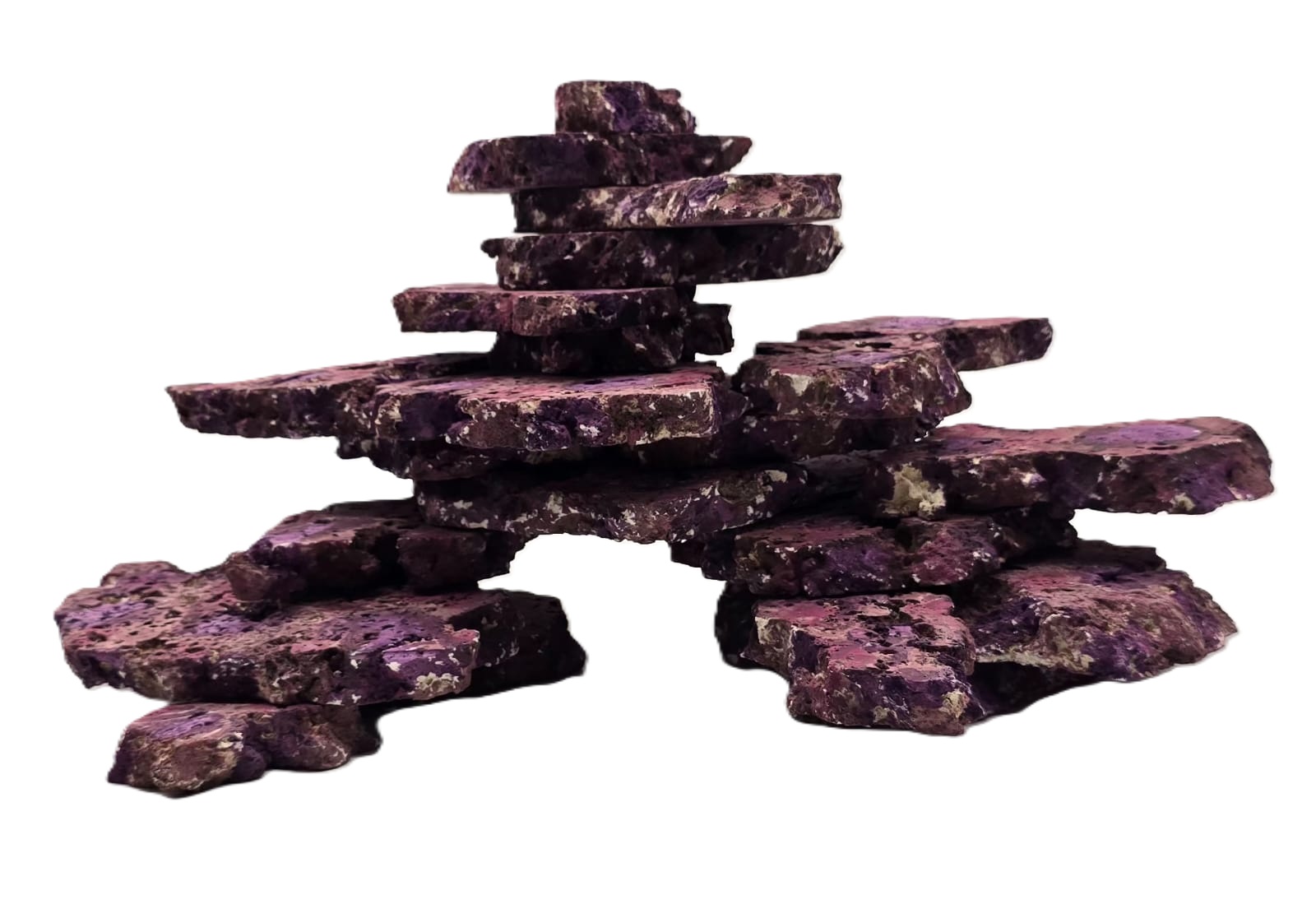 REEF CORE  ROCK SLICED / COLORED