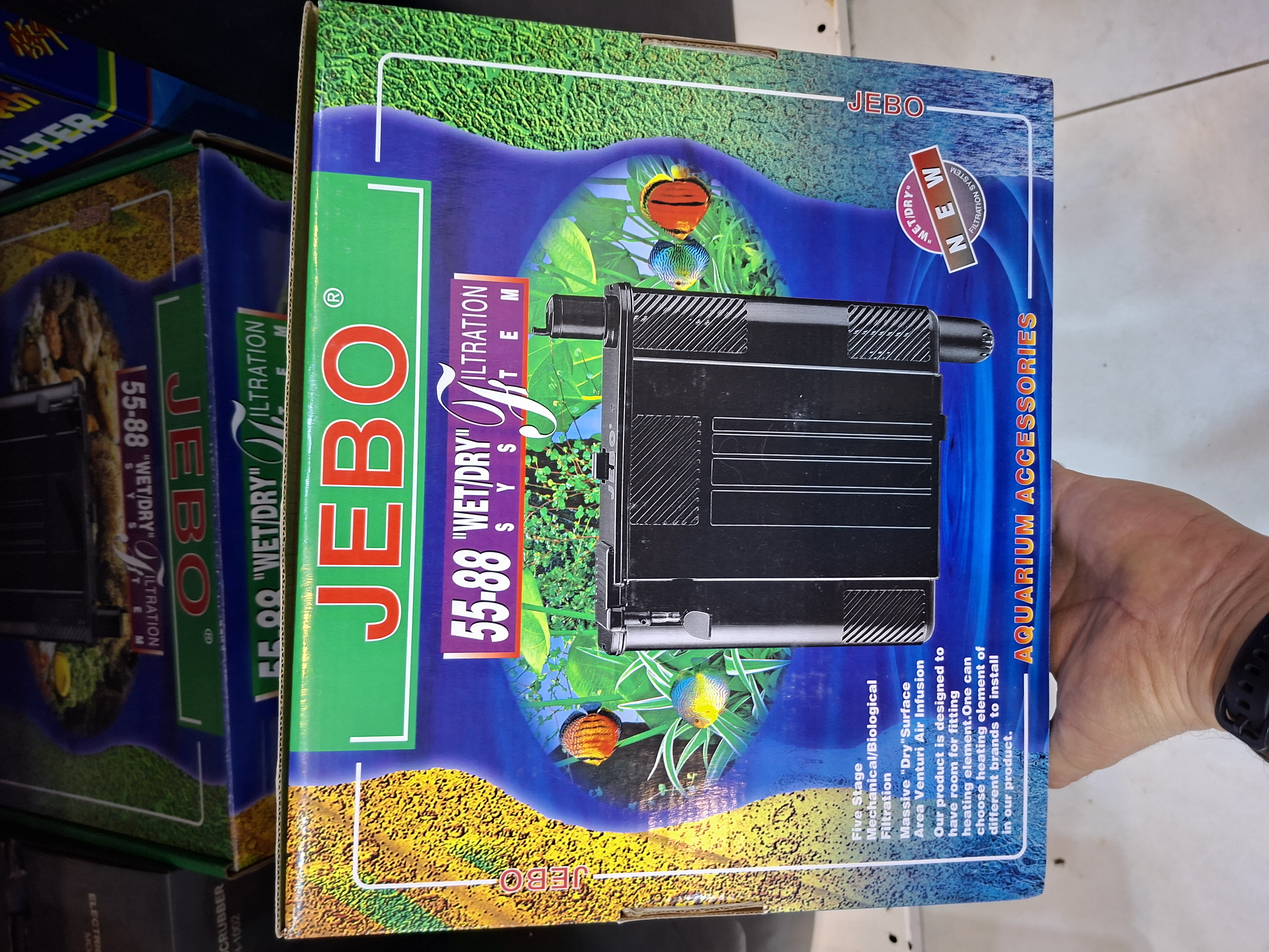 JEBO 55-88 Wet/Dry FIlter