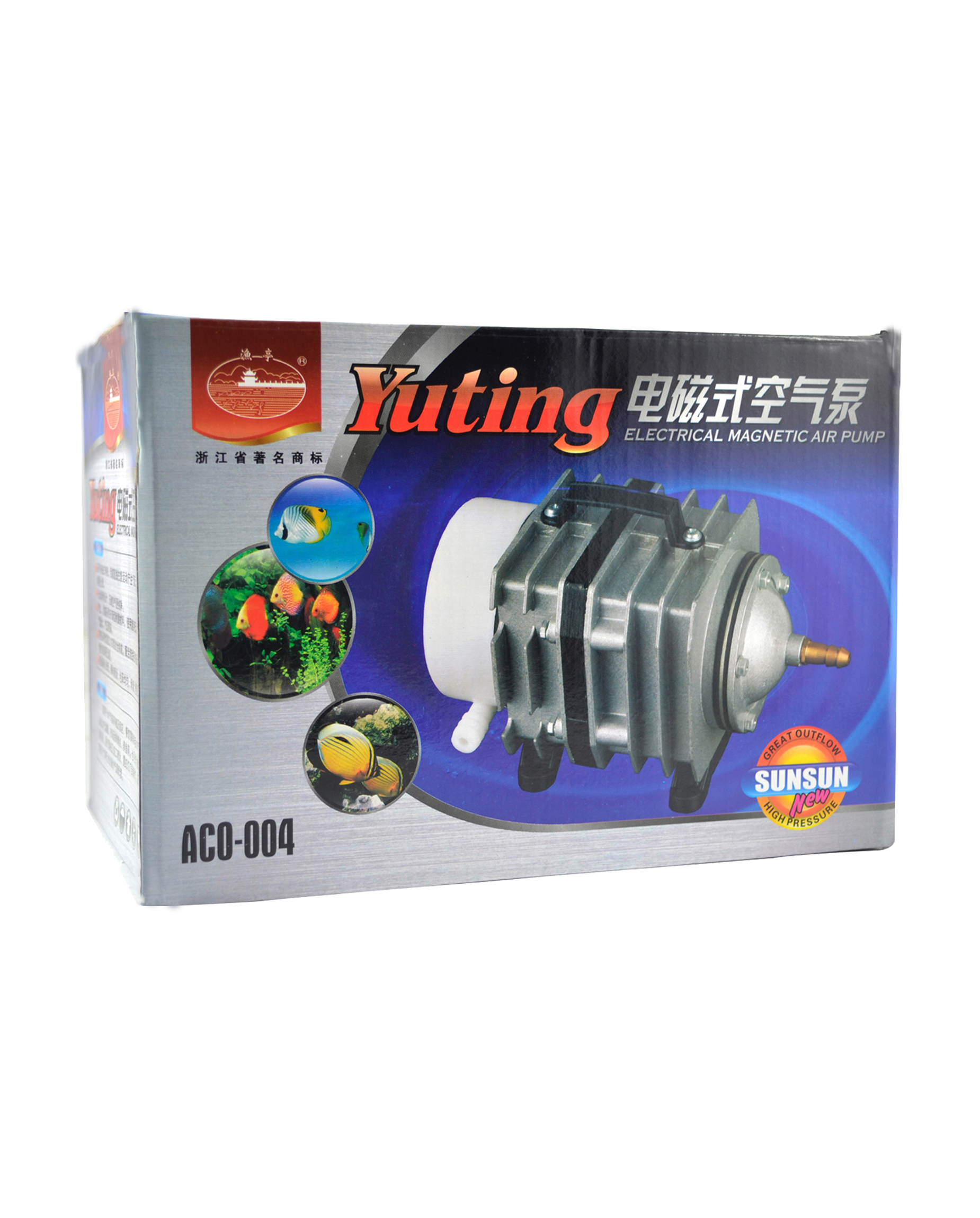 SUNSUN Yuting 8-Outlet Electrical Magnetic Air Pump 55w, ACO-004