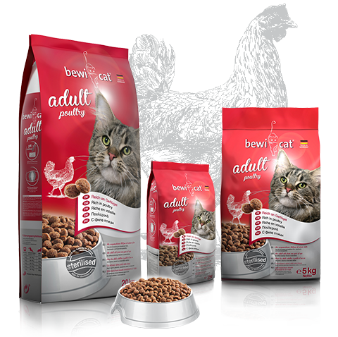 Bewi Cat Adult Poultry 1kg