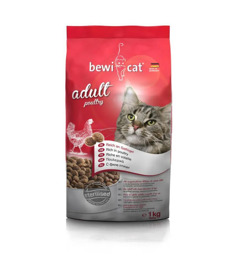 Bewi Cat Adult Poultry 1kg