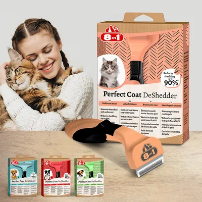 8in1 Perfect Coat DeShedder for Cats