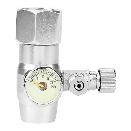 Mufan Single Gauge Manual Co2 Regulator For Aquarium With The Thread Size G 5/8