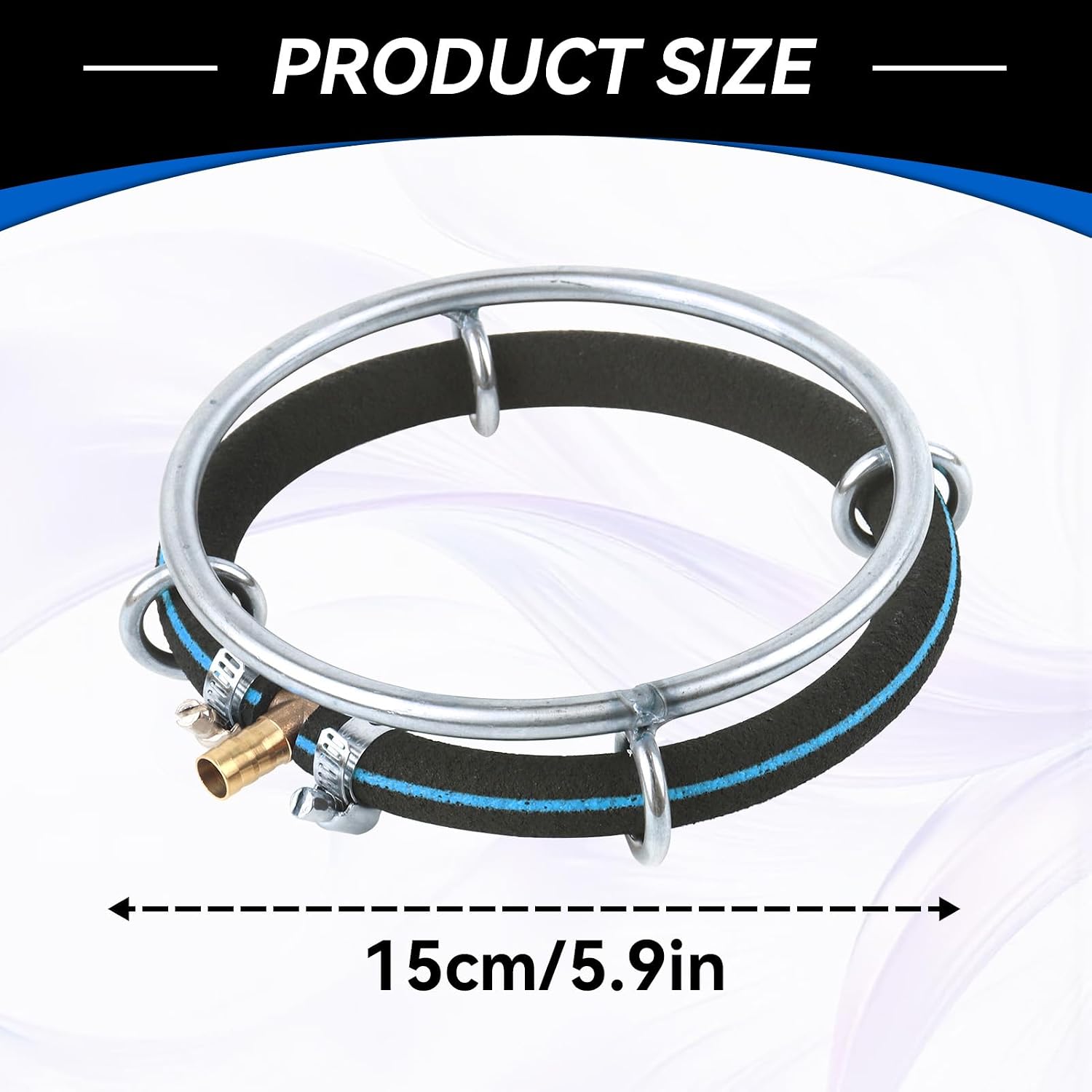 Water Pipe Bubbler Air Stone Disc Airstone 15 cm