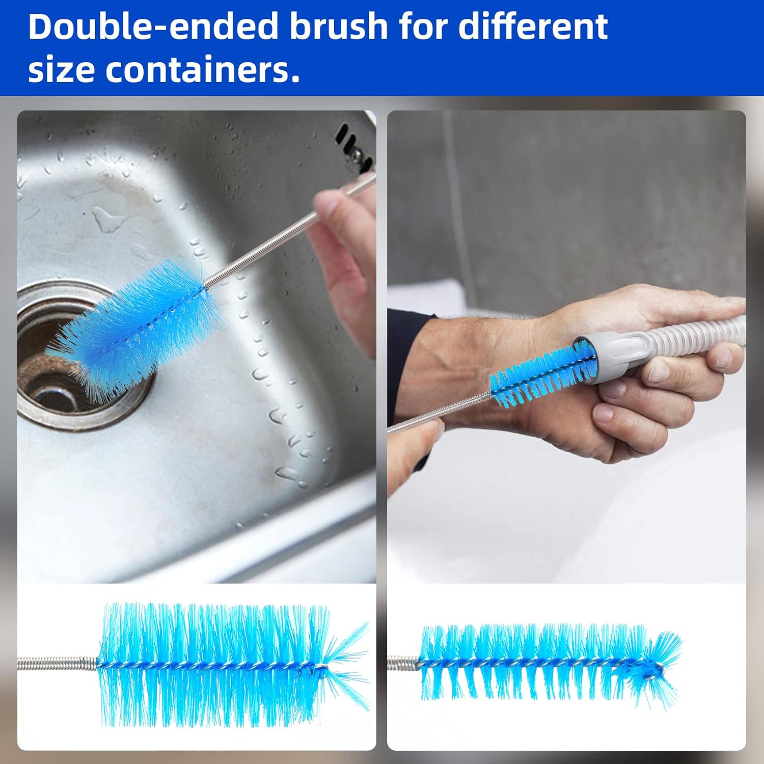 Cleaner Brush Long Metal Pipe