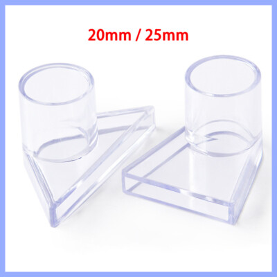 20mm/25mm Clear PVC Aquarium Water Outlet