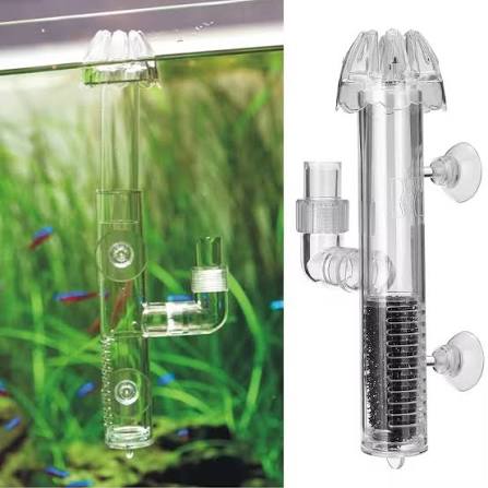 Aquarium Surface Skimmer for Canisters and Power Filters Transparent Acrylic