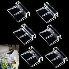 Aquarium Glass Cover Clips 5-6mm-4 PAK