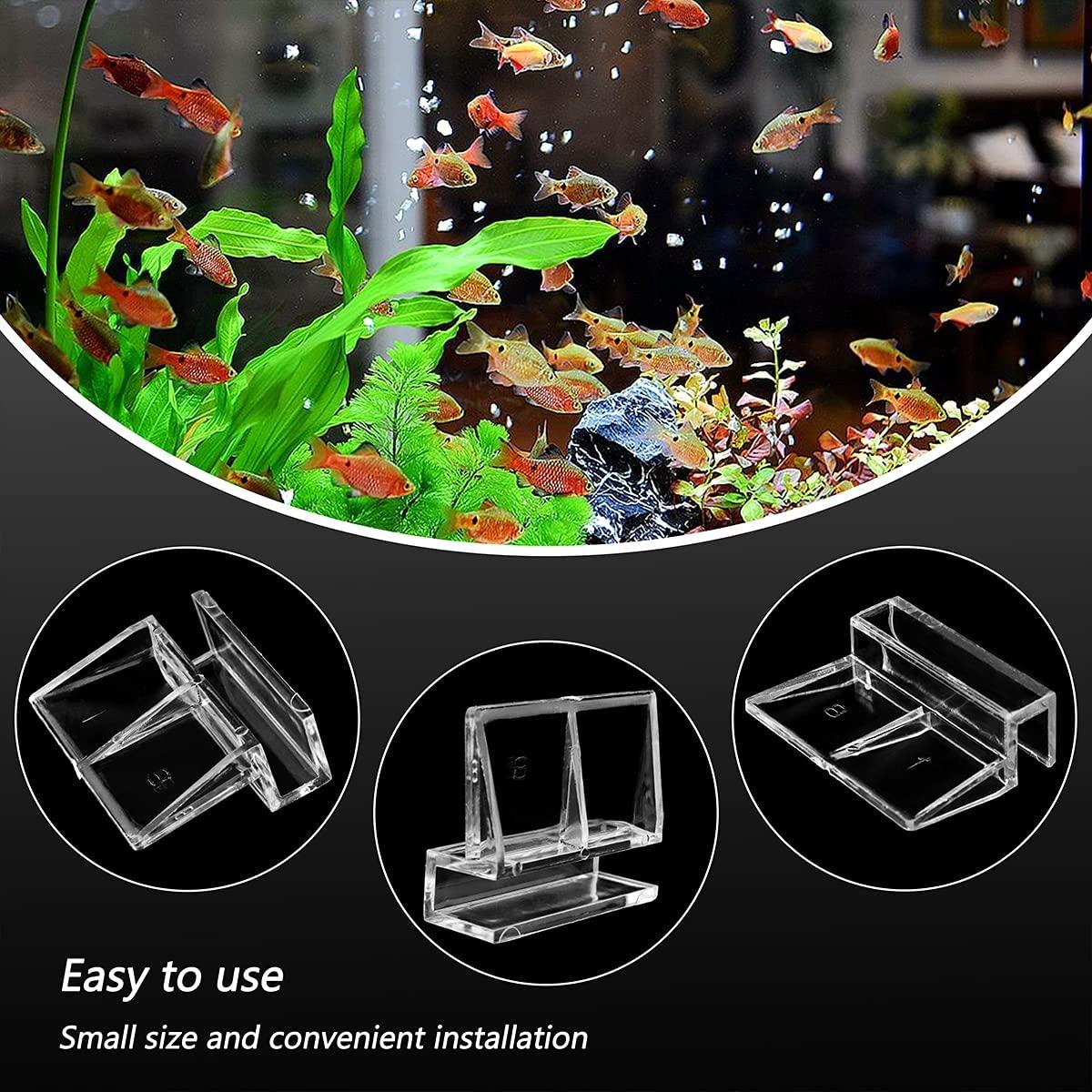 Fish Tank Glass Clip 8-10 mm-4 PACK