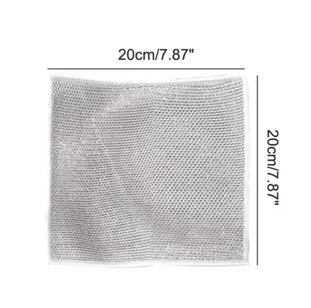 Stainless Steel Scrub Pads Pack of 2 pcs