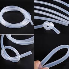Aquarium Soft Silicone Flexible Air Tube 4mm