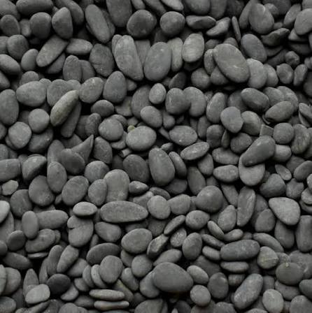 Black matt pebbles 4-5mm