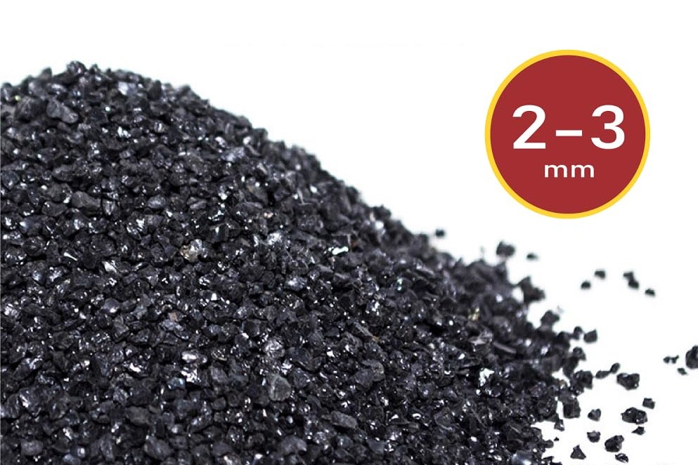 "Diamond Black" aquarium gravel